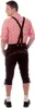 Edelnice Trachtenlederhose Kniebundhose dunkelbraun 48 Produktbild-Vorschau 5