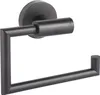 Schwarzes Toilettenpapierhalter Set Matt Produktbild-Vorschau 1