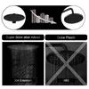 A comparison of two shower heads, one made of stainless steel and the other of plastic, with text highlighting their features and a graph showing a downward trend. Produktbild-Vorschau