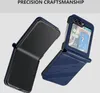 Hülle für Samsung Galaxy Z Flip 6 / Z Flip 7 FE, Kunstleder Produktbild-Vorschau 4