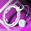 Hhm17 Hula Hop Bianco/Viola Con Magneti E Pesi + Contatore Anteprima dell’immagine prodotto 7