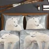 Duvet cover Good Morning 135x200 + 1* 80x80 cm - Arctic Produktbild-Vorschau 6