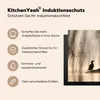KitchenYeah© Herdabdeckplatte Vögel - Nebel - Tiere - Natur Produktbild-Vorschau 6