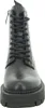 A front view of a black lace-up boot with a thick platform sole. Náhľad obrázku produktu