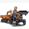 Tracteur FALK Case IH avec pelle rétro, orange, avec Voir les images du produit 3