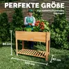 CASARIA® Hochbeet 100x40x84cm FSC®-zertifiziert Akazie Produktbild-Vorschau 6