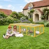 ALIGHTUP Hasenstall Kaninchenstall 190x90x48cm mit Produktbild-Vorschau 9