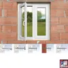 fischer Fensterrahmenschrauben FFS 7,5x152 mm (100 Stück) Anteprima dell’immagine prodotto 3