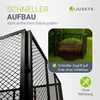 Juskys Metall Komposter 450 L, stabil, wetterfest & Produktbild-Vorschau 5