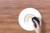 MuchoWow® Mauspad Mousepad Regenbogen - Herzen - Mädchen - Produktbild-Vorschau 3