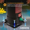 Solární sprcha AREBOS 40L Premium & podlahový prvek Náhled obrázku produktu 11