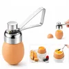 Eierköpfer aus Edelstahl 304, kompakter Eieröffner mit Produktbild-Vorschau 2