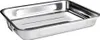 Plaque de cuisson Ibili-Classic, acier inoxydable, 30 x 22 Voir les images du produit 1