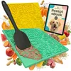 HUND IST KÖNIG Leckmatte Hund mit Saugnäpfen - 22x22 cm Produktbild-Vorschau 1