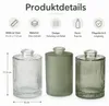 Vase Tonja 3er-SET Grün - Flaschenvase H=11,5cm Produktbild-Vorschau 8