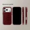 Coque arrière Selencia Croco avec MagSafe pour l'iPhone 17 Voir les images du produit 8