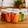 MIKONI Einmachgläser | 450 ml | Weiß Deckel |  16 Stück | Produktbild-Vorschau 1