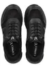 A top-down view of a pair of black Caprice walking shoes. Produktbild-Vorschau