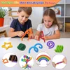 Fidget Toys Silikon Sensorik Stick, 8 Stück Sensorische Produktbild-Vorschau 3