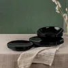 HOMLA CAPRI jídelní servis černý 18 kusů Náhled obrázku produktu 5