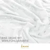 Lavea® Mikrofaser Kuscheldecke 150x200 cm, flauschig & Produktbild-Vorschau 5