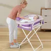 Faltbare Babybadewanne mit Ständer, XL Baby Badewanne Produktbild-Vorschau 3
