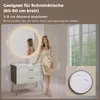 S'AFIELINA LED Badspiegel Rund Badezimmerspiegel Produktbild-Vorschau 2