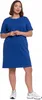 jurk - damesjurk, maat M - zomerjurk, blauw - T-shirtjurk - Productafbeelding-voorbeeld 7