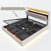 A 3D rendering of a bed with its storage system revealed. Anteprima dell’immagine prodotto