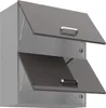 Küchen Hängeschrank 60 Hochglanz Grau Küchenzeile Produktbild-Vorschau 2