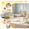 COSTWAY Kinder Tisch Stuhl Set, Kindersitzgruppe mit Produktbild-Vorschau 4