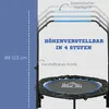HOMCOM fitness trampolína 102 cm, skládací mini trampolína Náhled obrázku produktu 4