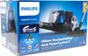 The image shows the packaging of a Philips PowerPro Compact vacuum cleaner. Produktbild-Vorschau