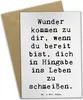 Mr. & Mrs. Panda Glückwunschkarte Spruch Wunder Hingabe - Produktbild-Vorschau 1