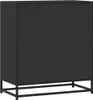 vidaXL Kredens czarny 68x35x76 cm materiał drewnopochodny i Podgląd zdjęcia produktu 2