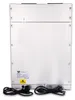The back view of a commercial coffee machine with power cords attached. Produktbild-Vorschau