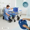 Carrozzina da comodo in alluminio Carrozzina Mobiclinic con Anteprima dell’immagine prodotto 6