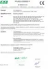 A document with text and logos, likely a product declaration or certification. Náhľad obrázku produktu