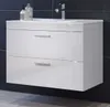 trendteam Bad Waschbeckenunterschrank Devon Weiß Produktbild-Vorschau 10
