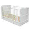 Babybett Kinderbett 70x140 cm mit Schublade Umbaubares Produktbild-Vorschau 6