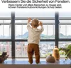 LARS360 Edelstahl Balkongeländer für Fenster 184*90cm – Produktbild-Vorschau 8
