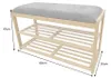 riess-ambiente Schuhbank ZEN-BO 80cm natur grau Bambus Produktbild-Vorschau 2