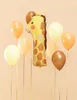 Folienballon Ziffer 1 Zahlenballon 82cm Giraffe Gelb / Produktbild-Vorschau 7