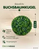 Buis au Boule Décoratif 28 cm Artificielle Plantes Decovego Voir les images du produit 2