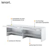 Aufsatzschrank CP-09 Weiß Matt LENART CONCEPT PRO für Produktbild-Vorschau 4