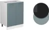 Küchenunterschrank Vicco R-Line Blau-Grau 60 cm ohne Produktbild-Vorschau 5