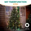 LED Baum-Lichterkette 25 m mit 50 warmweißen Kerzen Clips & Produktbild-Vorschau 1