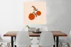 MuchoWow® Poster Sommer - Äpfel - Pastell 75x75 cm - Wand Produktbild-Vorschau 2