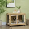PawHut Hundekäfig, Hundehütte für Mittelegroße Hunde, Produktbild-Vorschau 10