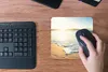 MuchoWow® Mauspad Mousepad Sonne - Strand - Licht 20x20 cm Produktbild-Vorschau 4